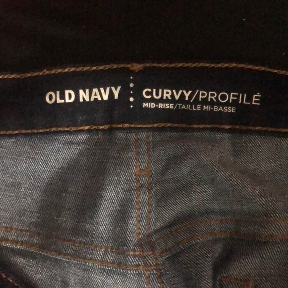 Old navy curvy / profile mid rise jeans - Picture 2 of 2